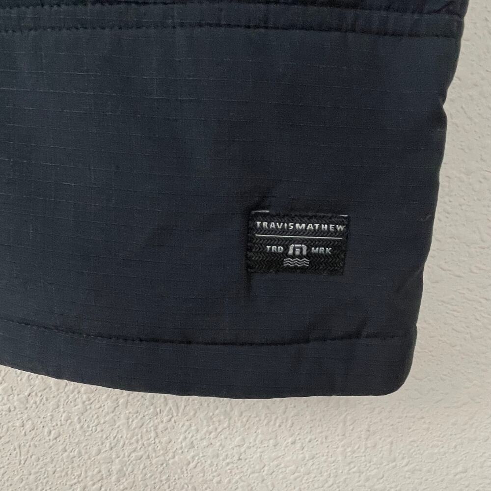 Travis Mathew Full Zip Vest – TM1MW453 Cold Bay West – Black – Men's Size L - Picture 6 of 9